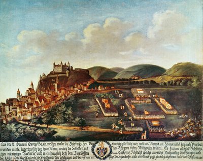 Llegada de las tropas del general Georg Basta antes de Pressburg de Unbekannt Unbekannt